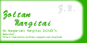 zoltan margitai business card